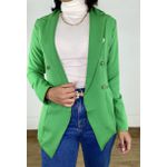 Blazer Alfaiataria Verde Bandeira