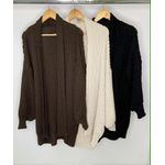 Cardigan Tricot Marron