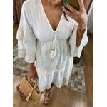 Vestido Indiano Camila Off White