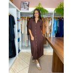 Chemise Margot Marrom