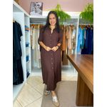 Chemise Margot Marrom