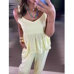 Conjunto Charlotte Amarelo