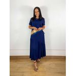 Vestido Ester Azul Marinho