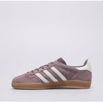 Tenis Gazelle lilas sola marrom