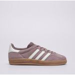 Tenis Gazelle lilas sola marrom