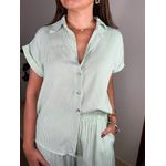 Conjunto Camila Listrado Verde