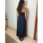 Vestido Manuela Poá Preto
