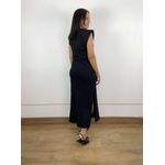 Vestido Midi Muscle Preto