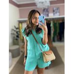 Conjunto Tricot Mari Verde Claro