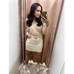Blusa Modal Lucy Bege