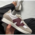Tenis NB 327 BRANCO/ VINHO