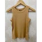 Blusa Regata Caramelo