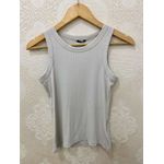 Blusa Regata Cinza Claro