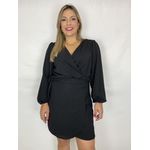 Vestido Valentina Preto