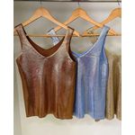 Regata Metalizada Bronze