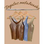 Regata Metalizada Bronze