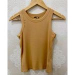 Blusa Regata Caramelo