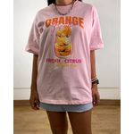 Camisetão Orange Rosa Bebe