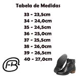 Bota Feminina Confort em Couro Legítimo com Zíper - Preto