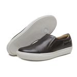 Casual Slip On Café Liso