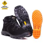 Bota Coturno Adventure Confort Arizona em Couro Legítimo Palmilha em Gel com C.A Preto