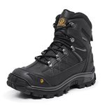 Bota Adventure Coturno Militar Confort em Couro Legítimo Cano Alto Preto