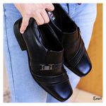 Sapato Social Athenas Masculino Preto