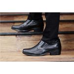 Bota Cano Curto Country Couro Preto