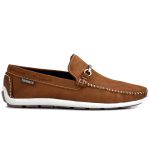 Mocassim Drive Nobuck Castor