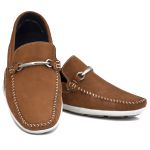 Mocassim Drive Nobuck Castor