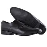 Sapato Masculino Social Inglês Preto - Couro De Carneiro