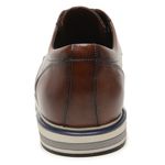 Sapato Casual Masculino Mönaco em Couro Sola Branca Luxuoso 