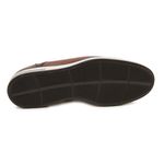 Sapato Casual Masculino Mönaco em Couro Sola Branca Luxuoso 