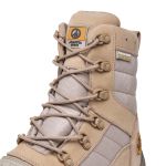 Bota Adventure Militar Confort em Couro Cano Alto - Areia