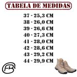 Bota Adventure Militar Confort em Couro Cano Alto - Areia