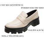 Sapato Feminino Tratorado - Nude