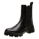 Bota Feminina Cano Alto Sola Tratorada Luxuosa Lançamento 