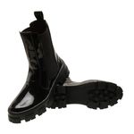 Bota Chelsea Feminina Cano Alto Sola Tratorada Luxuosa
