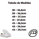 Sapatênis Chronos Casual em Couro - Branco