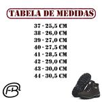 Tênis Adventure Coturno Confort em Couro Palmilha Gel Trekking Trabalho Dia a Dia - Marrom
