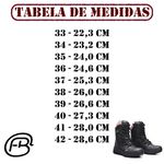 Bota Tática Militar Feminina Confort em Couro Palmilha em Gel Cano Alto - Preto