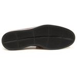 Sapato Casual Masculino London em Couro Sola Branca Luxuoso 