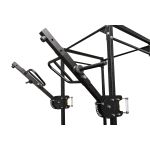 Gaiola Power Rack + Jammer Arms Braço Articulado com Regulagem + J-hook