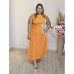 VESTIDO BELLA FLOR LARANJA 