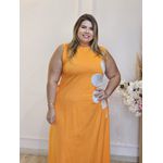 VESTIDO BELLA FLOR LARANJA 