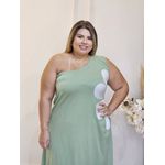 VESTIDO BELLA FLOR NULA MANGA PISTACHE