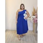 VESTIDO BELLA FLOR NULA MANGA AZUL BIC