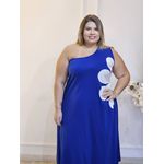 VESTIDO BELLA FLOR NULA MANGA AZUL BIC