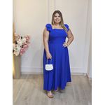 VESTIDO ALFAIATARIA LAÇO AZUL 