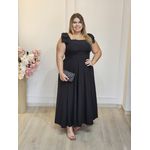 VESTIDO ALFAIATARIA LAÇO PRETO